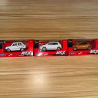 Lotto di 5 modellini Welly 1:43