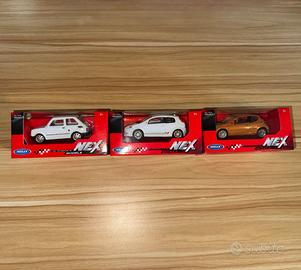 Lotto di 3 modellini Welly 1:43