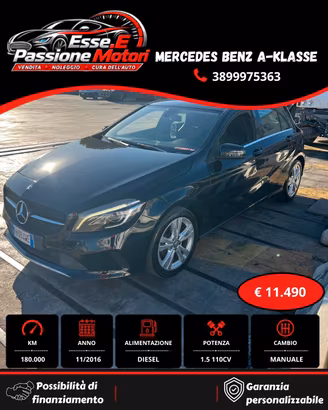 Mercedes-benz A 180 d Executive