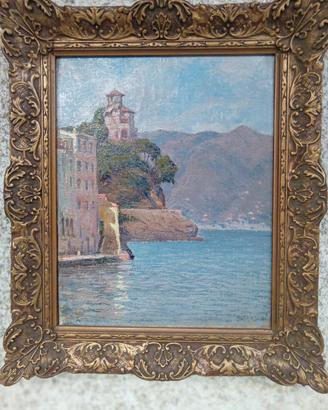 Dipinto  Portofino  olio 35 x 25 anonimo 
