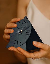 Orologio artigianale in carta n° 5 - Romano