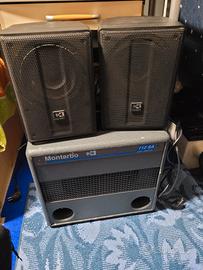 montarbo mt 150a e subwoofer sa 112