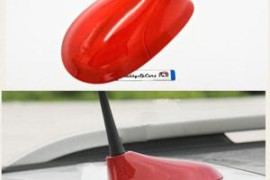 Copertura Base Antenna per Jeep Renegade Rossa
