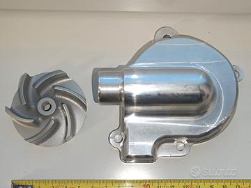 quad can am pompa acqua maggiorata alluminio 