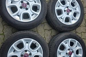 4 cerchi in lega fiat panda 175.65.15 quattro stag