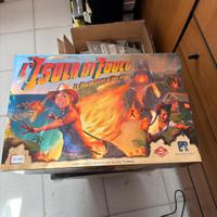 L’isola di fuoco completa gioco da tavolo