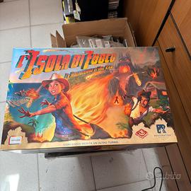 L’isola di fuoco completa gioco da tavolo