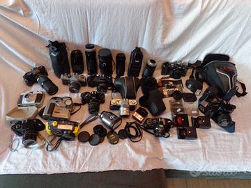 LOTTO MACCHINE FOTOGRAFICHE VINTAGE