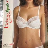 Reggiseno BelSeno Lepel Balconcino bianco 3C