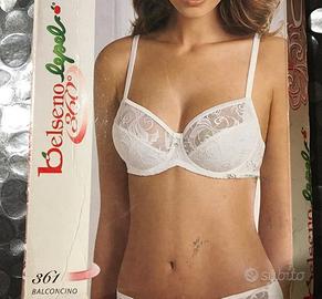 Reggiseno BelSeno Lepel Balconcino bianco 3C