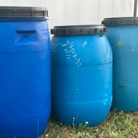 FUSTONI PER LA RACCOLTA DI ACQUA PIOVANA