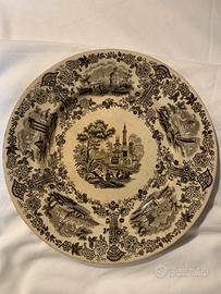 W. RIDGWAY “Marmora” piatto inglese 1834