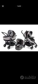 culla e passeggino trio love 