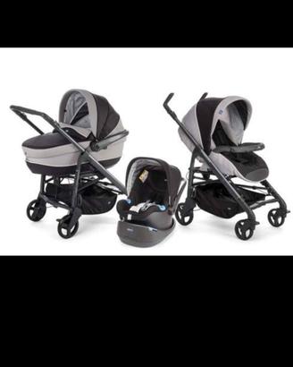 culla e passeggino trio love 