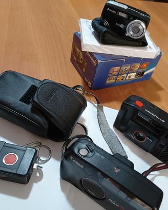 macchine fotografiche anni 80 - 2000