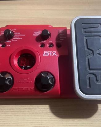 Zoom B1X - Pedale Multieffetto per Basso