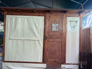 Veranda in legno