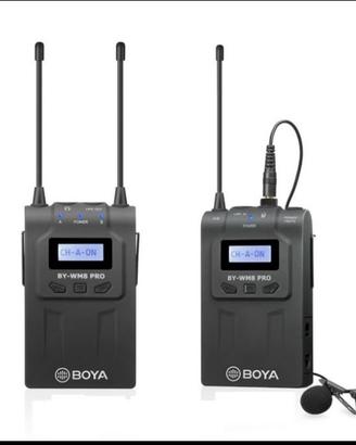 Set completo microfoni Boya