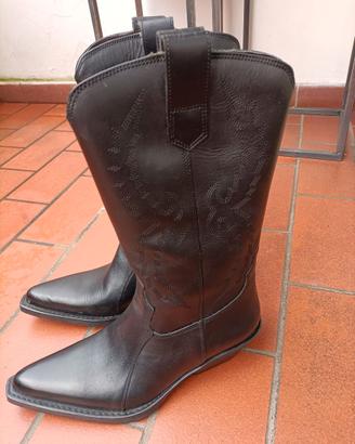 Stivali Camperos  NUOVI vera pelle TRENDY