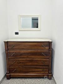 Comò inizio 1900 con marmo integro