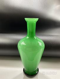 Vaso verde Barbini