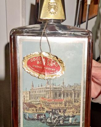 Antica bottiglia di liquore da collezione BUTON