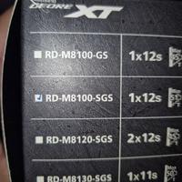 deragliatore Shimano Deore XT 12v