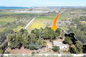 Gallipoli Punta della Suina, villetta con giardino