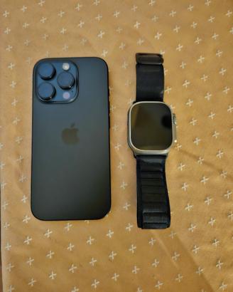 Iphone 16 pro 128 e  watch ultra 1