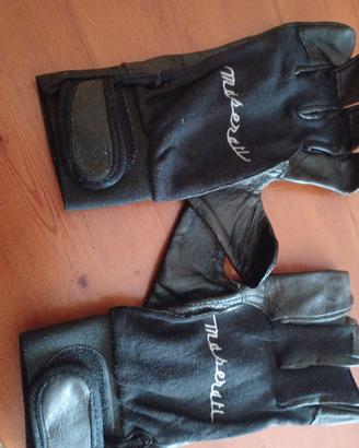 guanti maserati pelle/stoffa