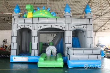 Castello gioco gonfiabile usato per bambini
