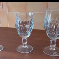 Servizio di bicchieri in Cristallo