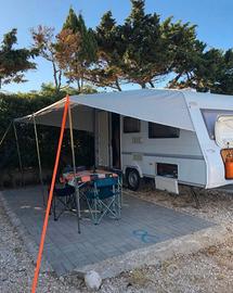 Roulotte Knaus Sport 400 LK camperizzata