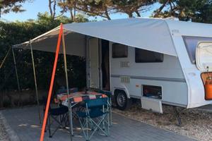 Roulotte Knaus Sport 400 LK camperizzata