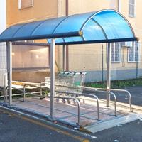 Pensilina per carrelli