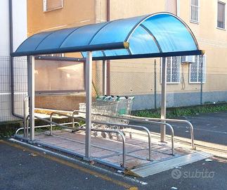 Pensilina per carrelli