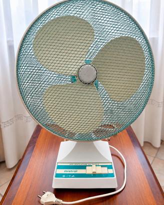 Ventilatore da tavolo Mistral vintage funzionante