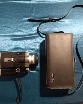 Minolta Autopak-3 Super 8 Vintage con custodia