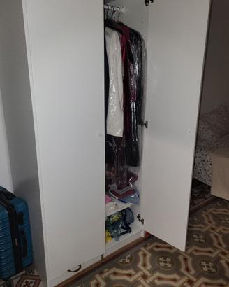 Armadio binaco 79x55x176