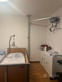 Letto elettrico, più monta, carico disabile