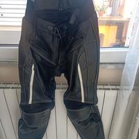 pantalone pelle per moto 