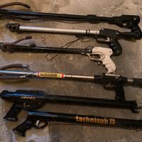 Collezine fucili subacquei anni 70