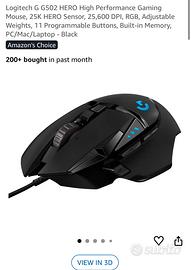 Logitech G G502 HERO High Performance Gaming