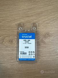 Crucial RAM DDR5 5600 32gb SODIMM