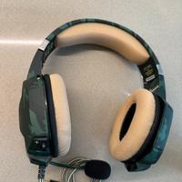 Cuffie Trust Gaming Verde Militare GXT 322C