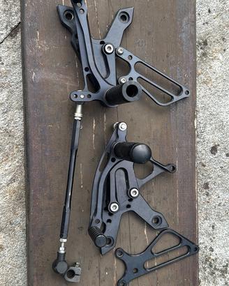 Pedaline arretrate regolabili z750r