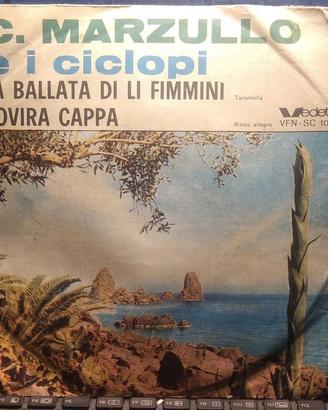 Disco 45 giri Marzullo\ e i ciclopi - La ballata d