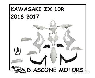 KIT CARENE BIANCO GREZZO KAWASAKI ZX10R 2016 2017 