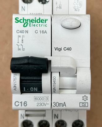 Schneider automatico differenziale tipo A