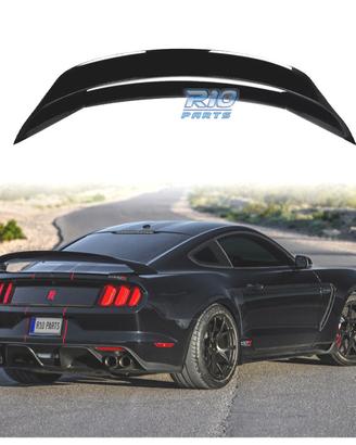 SPOILER FORD MUSTANG 15-23 LOOK GT350 R NERO LUCID